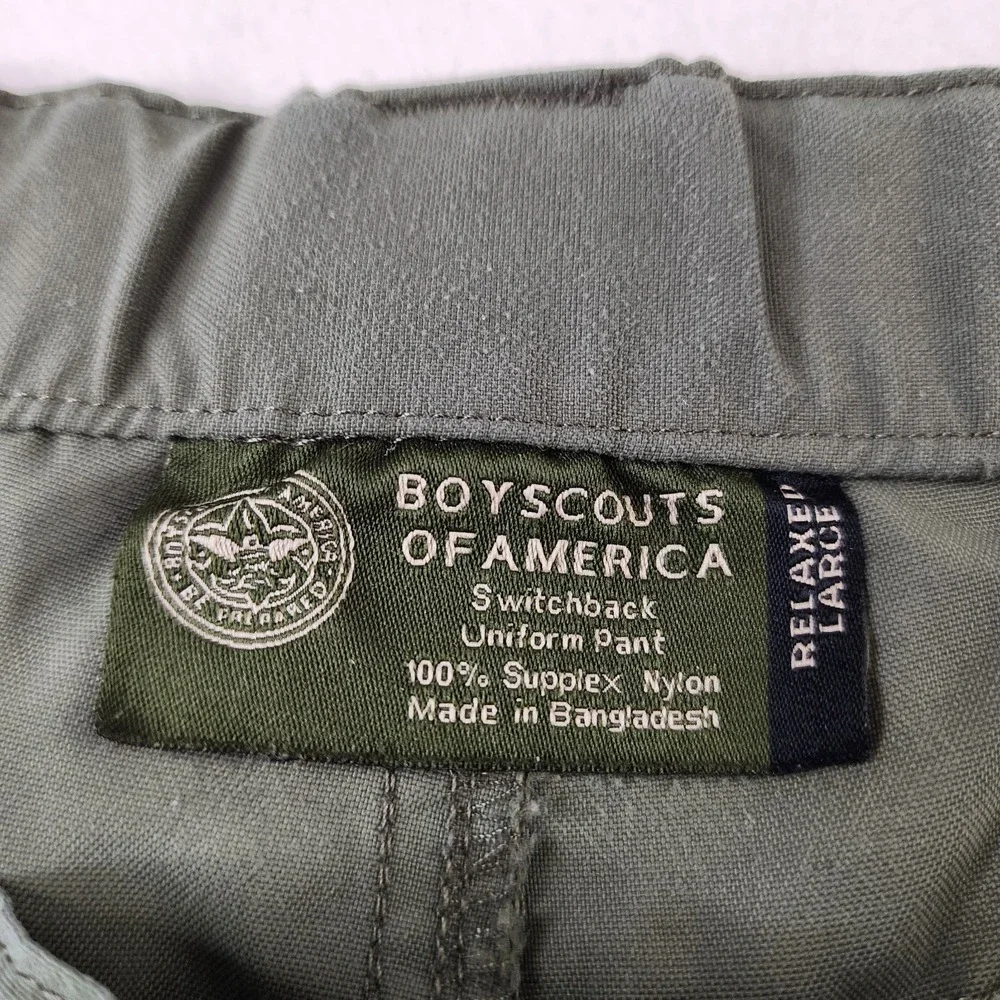 Boy Scouts of America Youth Large Green Switchback Shorts *Pants Not Included*